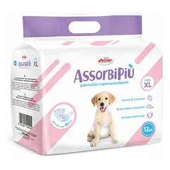 AssorbiPiu Diapers for dog XL 12 pcs.