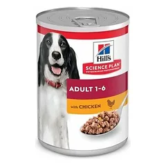 Hill's Science Plan Dog Adult 1-6 su vištiena, drėgnas maistas šunims 370 g