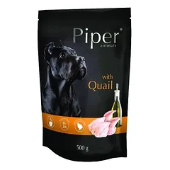 DOLINA NOTECI PIPER Animals su putpelėmis 500 g drėgno šunų ėdalo