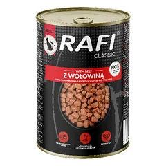 RAFI Cat Gabalėliai su jautiena padaže – skardinė 415 g