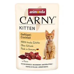 ANIMONDA Carny Kitten Vištienos kokteilis 85 g