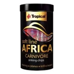 Tropical Soft Line Africa Carnivore minkštas maistas visaėdėms ir mėsėdėms Afrikos žuvims 100 ml — 5 nuotrauka