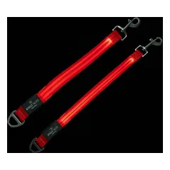 Nomad Tales Spirit USB LED pavadėlio ilgintuvas, oranžinis, Dideliems 26–45 kg — 4 nuotrauka