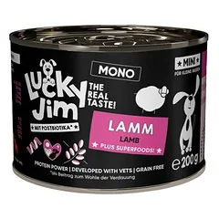 Lucky Jim MINI Mono drėgnas maistas šunims, ekonominė pakuotė 24 x 200 g, 200 - 399 g — 2 nuotrauka