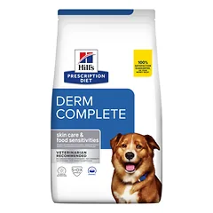 HILL'S PD Prescription Diet Canine Derm Complete, 12 kg parduotuvėje mumbo.lt