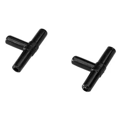 Aqua Della Plastik-T-Verbinder für Luftschlauch 4/6 mm - 2 Stück nuotrauka