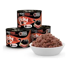 Lucky Lou SuperMono drėgnas maistas katėms 200 g — 2 nuotrauka