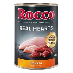 Rocco Real Hearts drėgnas maistas šunims, ekonominė pakuotė 24 x 400 g — 4 nuotrauka