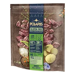 Polaris šuo suaugęs jautri ėriena & ryžiai GF 1,5 kg