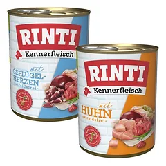 RINTI Kennerfleisch drėgnas maistas šunims, ekonominė pakuotė 12 x 800 g — 3 nuotrauka