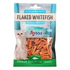 ANTOS Flaked Whitefish skanėstai katėms su žuvimi 50g (12)