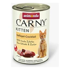 Animonda Carny Cat Kitten paukštienos kokteilis 400 g