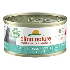 Almo Nature HFC Jelly forele ar tunci želejā 70 g - konservi kaķiem