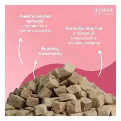 Šunų pašaro papildas - skanėstai, liofilizuota antiena, 50 g — 4 nuotrauka