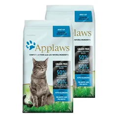 Applaws Cat Adult Ocean Fish with Salmon Cat food 2x1,8kg