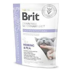 Brit GF Veterinary Diets Cat Gastrointestinal sausas maistas katėms su skrandžio ir žarnyno problemomis, 0,4 kg