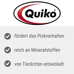 Quiko Hobby Farming mineralinis žvirgždo akmuo paukščiams, Ekonominė pakuotė: 2 x 900 g — 2 nuotrauka