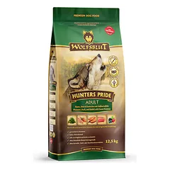 WOLFSBLUT Adult Hunters Pride sausas maistas suaugusiems šunims su įvairia mėsa 12,5 kg