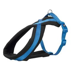 TRIXIE Premium petnešos S 35-65cm/20mm mėlynos