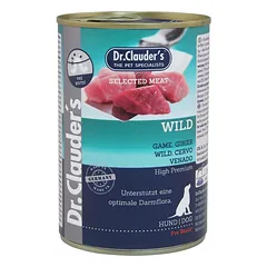 Dr. Clauder's Wild 800g šlapias maistas šunims su žvėriena