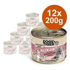 Sparpaket Dogs'n Tiger Schlemmermenü 12 x 200 g
