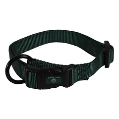 Hamilton Classic reguliuojamas antkaklis - nailoninis antkaklis su reguliuojamu apimtimi, vidutinio dydžio veislių šunims, Czerwony / 19mm — 4 nuotrauka