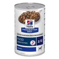 Hills Prescription Diet Food Sensitivities z/d Original drėgnas maistas šunims, netoleruojantiems maisto, 370 g