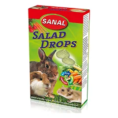 Sanal Salad drops skanėstai graužikams, 45g