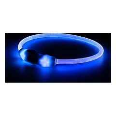 LED antkaklis mėlynas M 55cm
