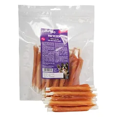 CHRUP&GO Vištienos krūtinėlės gabaliukai su kauleliais, 24 x 500 g – skanėstas šunims