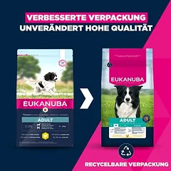 Eukanuba Premium Nutrition Adult Medium Breed su vištiena, sausas maistas šunims, 3 - 4,9 kg — 3 nuotrauka