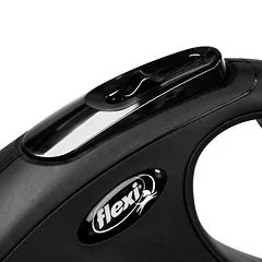 flexi New Classic Seil-Leine S schwarz, 5 m, <12 kg nuotrauka