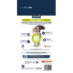 Advance Hypoallergenic cat 1,25 kg