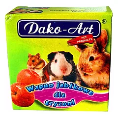 Mineralinis akmuo graužikams su obuoliu Dako 40 g