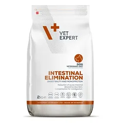Vet Expert 4T Veterinary Diet INTESTINAL ELIMINATION DOG – sausas veterinarinis maistas šunims 2kg