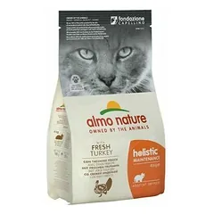 Almo Nature Holistic With Fresh Meat ar tītaru 400 g - barība kaķiem