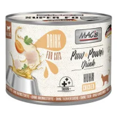 Mac's Paw Power Drink sriuba su vištiena katėms