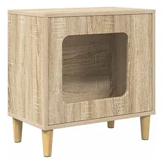 Prolenta Premium namelis katėms, 51 x 30 x 52 cm, ruda, mediena — 4 nuotrauka