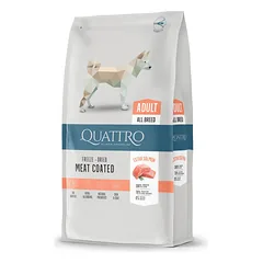 Quattro Extra Salmon Adult sausas maistas šunims 12 kg