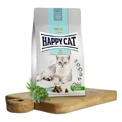 Happy Cat visavertis pašaras linkusioms tukti katėms Sensitive Light, 1,3 kg — 2 nuotrauka