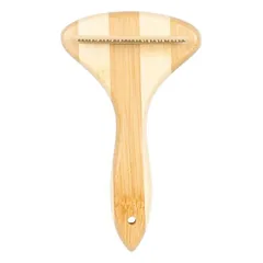 Duvo+ kuokštų išvalymo šukos Bamboo katėms — 2 nuotrauka