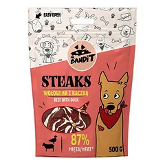 Mr.Bandit Dog Steaks jautiena su antimi 500 g
