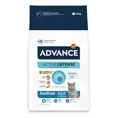 Advance Cat Sterilized su kalakutiena, sausas maistas katėms, > 10 kg — 4 nuotrauka