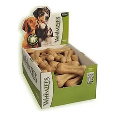 Whimzees Ricebone/Reisknochen im Display