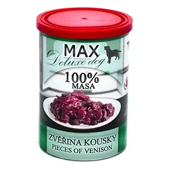 MAX Deluxe Dog žaidimo gabaliukai konservas 400 g