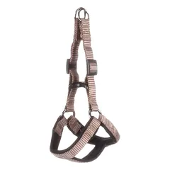 Flamingo petnešos šunims Step & Go Abbi, taupe spalvos, XS — 5 nuotrauka