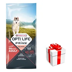 VERSELE-LAGA Opti Life Prime Adult Salmon 12,5kg  + STAIGMENA ŠUNIUI