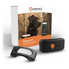 Weenect XT Black GPS sekiklis dideliems šunims (be antkaklio) — 1 nuotrauka