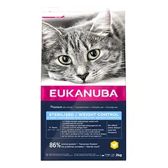Eukanuba Sterilised / Weight Control Adult, sausas maistas katėms, 1,5 - 2,9 kg — 2 nuotrauka