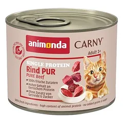 animonda Carny Single Protein Adult 6 x 200 g, drėgnas maistas katėms — 2 nuotrauka